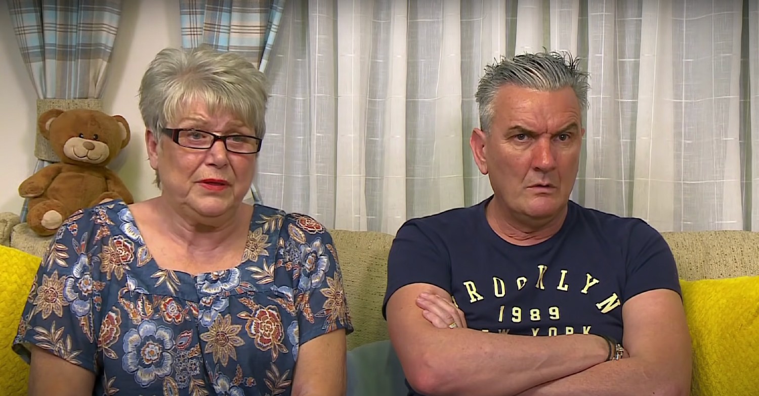 Jenny Newby and Lee Riley on Gogglebox