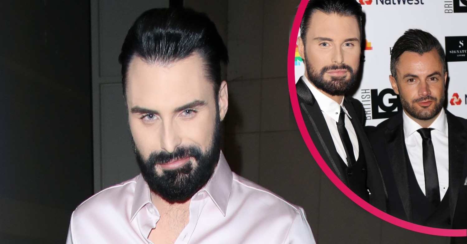 Rylan Clark joked that he needed to spend his money before his divorce
