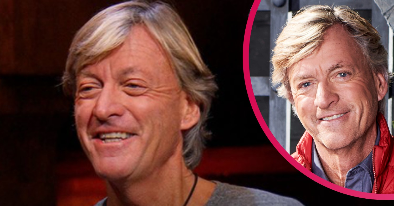 I'm A Celebrity Richard Madeley smiles as he's interviewed by Ant and Dec