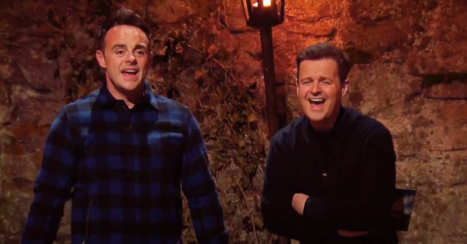 Ant and Dec encouraged Naughty Boy to get a move on in Creepy Closets on I'm A Celebrity