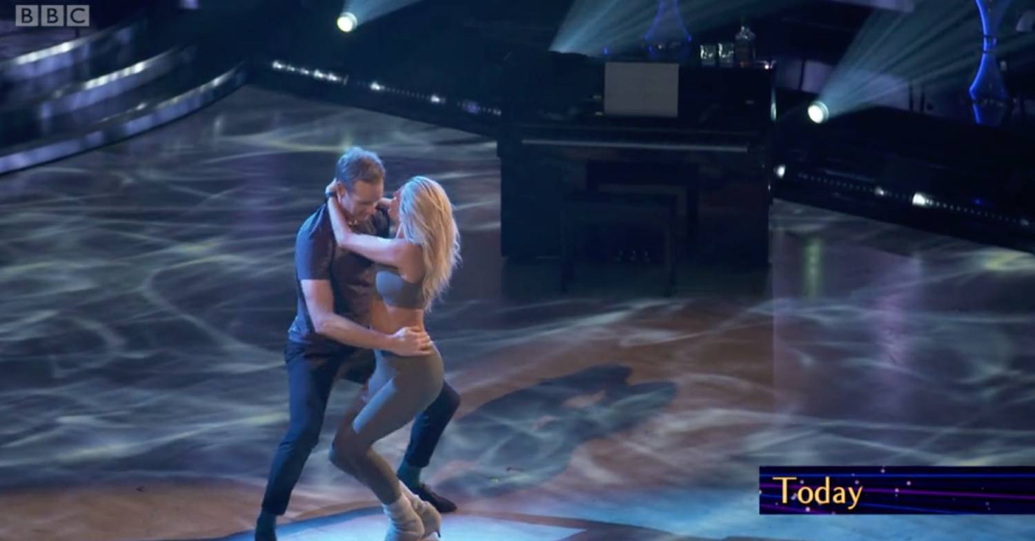 Dan Walker has impressed Nadiya in their Strictly rehearsals this week