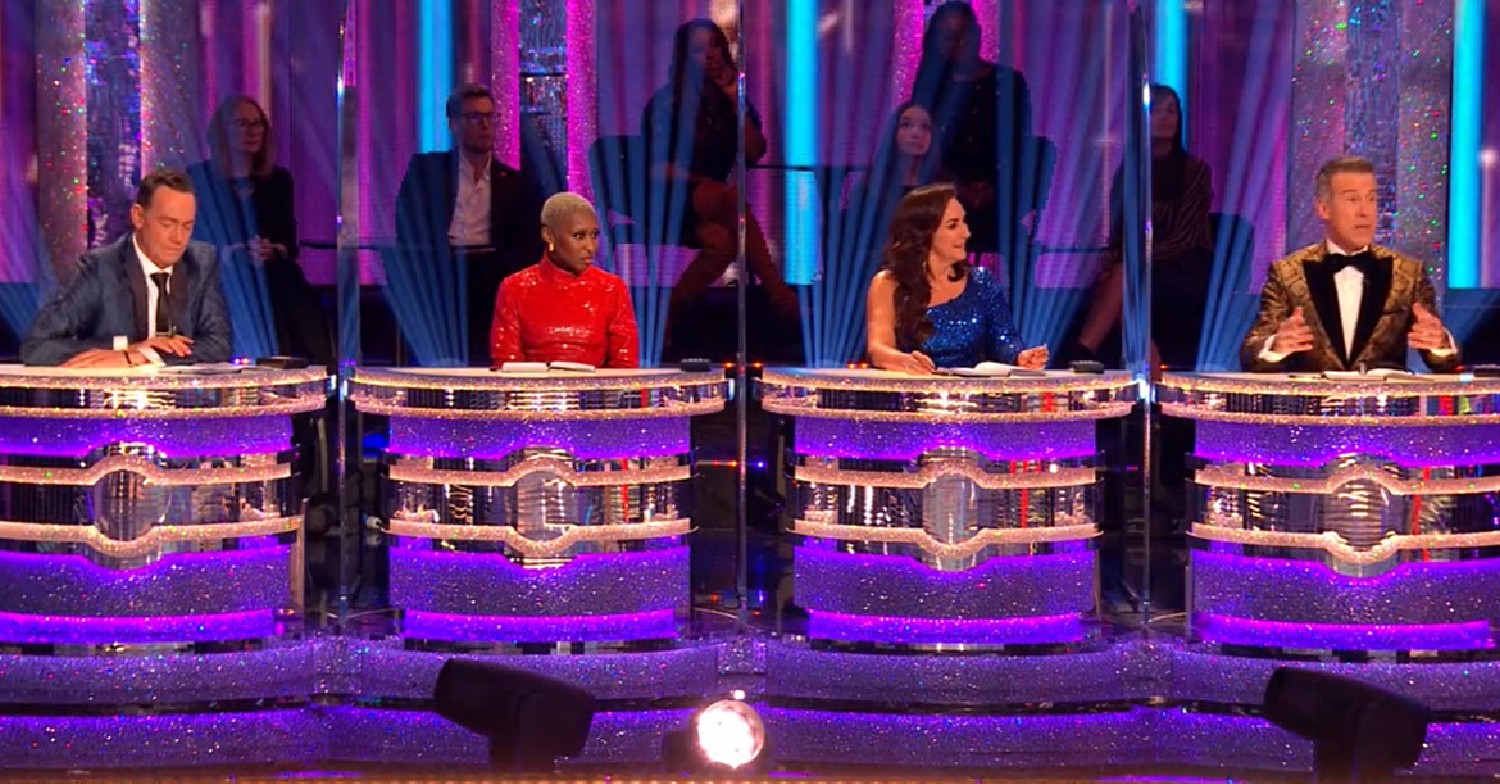 Strictly judges give their feedback to Tilly Ramsay
