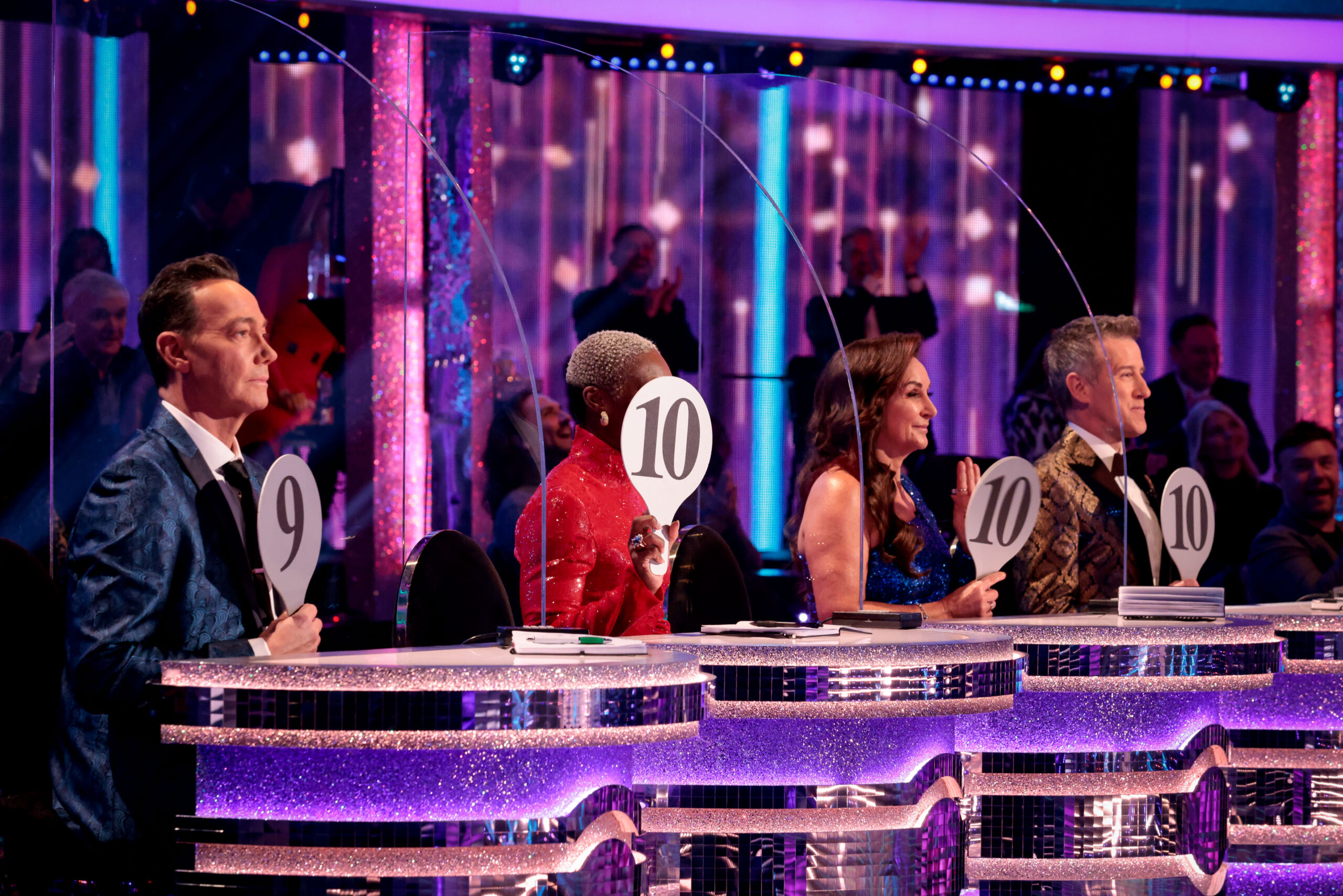 Strictly judges Week 10