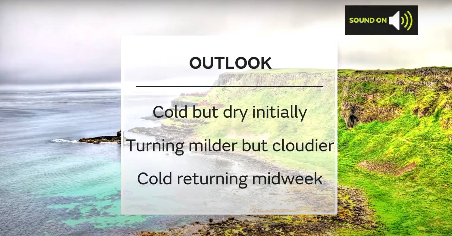 The UK weather forecast outlook for the next few days
