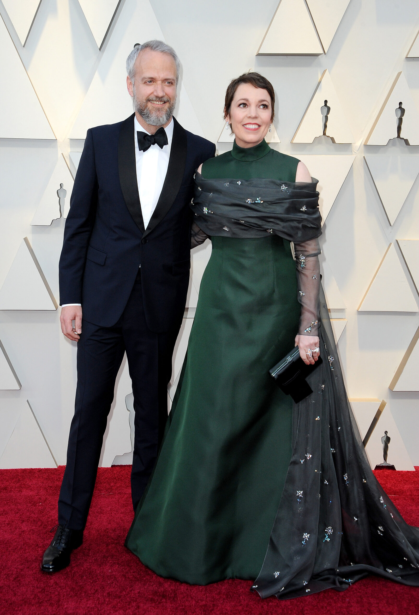 Olivia Colman and husband Ed Sinclair