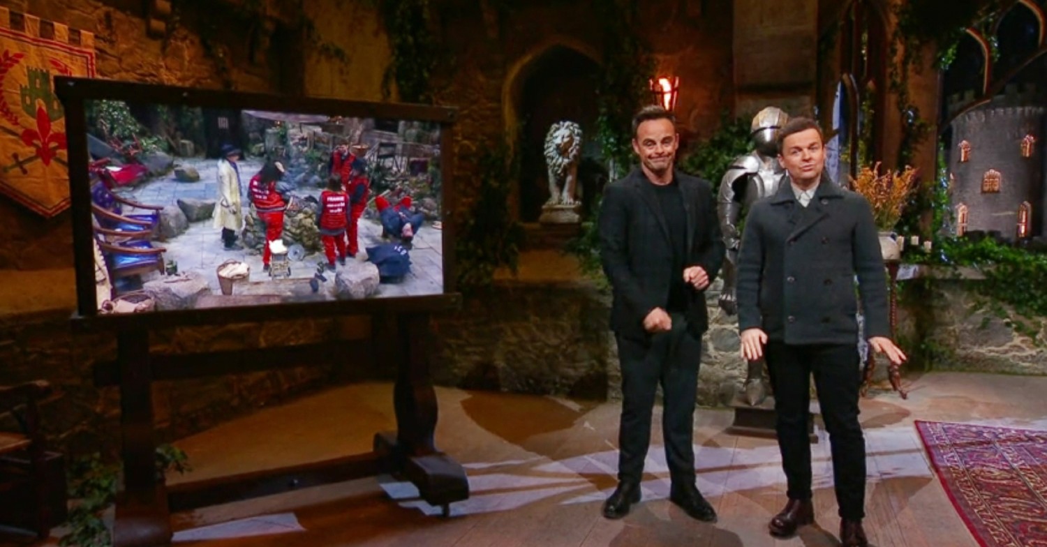 Ant and Dec presenting on I'm A Celebrity