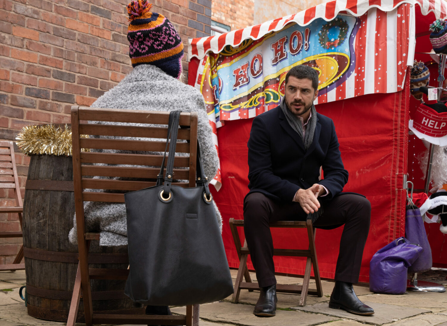 Coronation Street Dec 15 Lydia meets Adam and Sarah and it's clear she and Adam have history