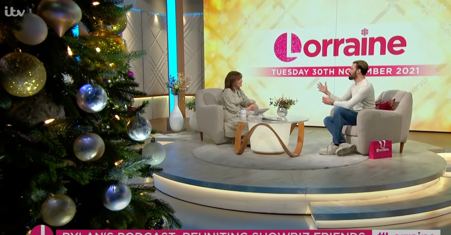 Rylan Clark was Lorraine's guest today