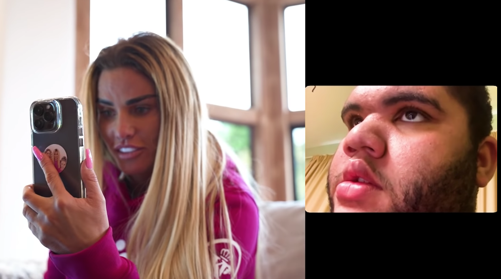 Katie Price meted heart as she gave son Harvey an early Christmas present