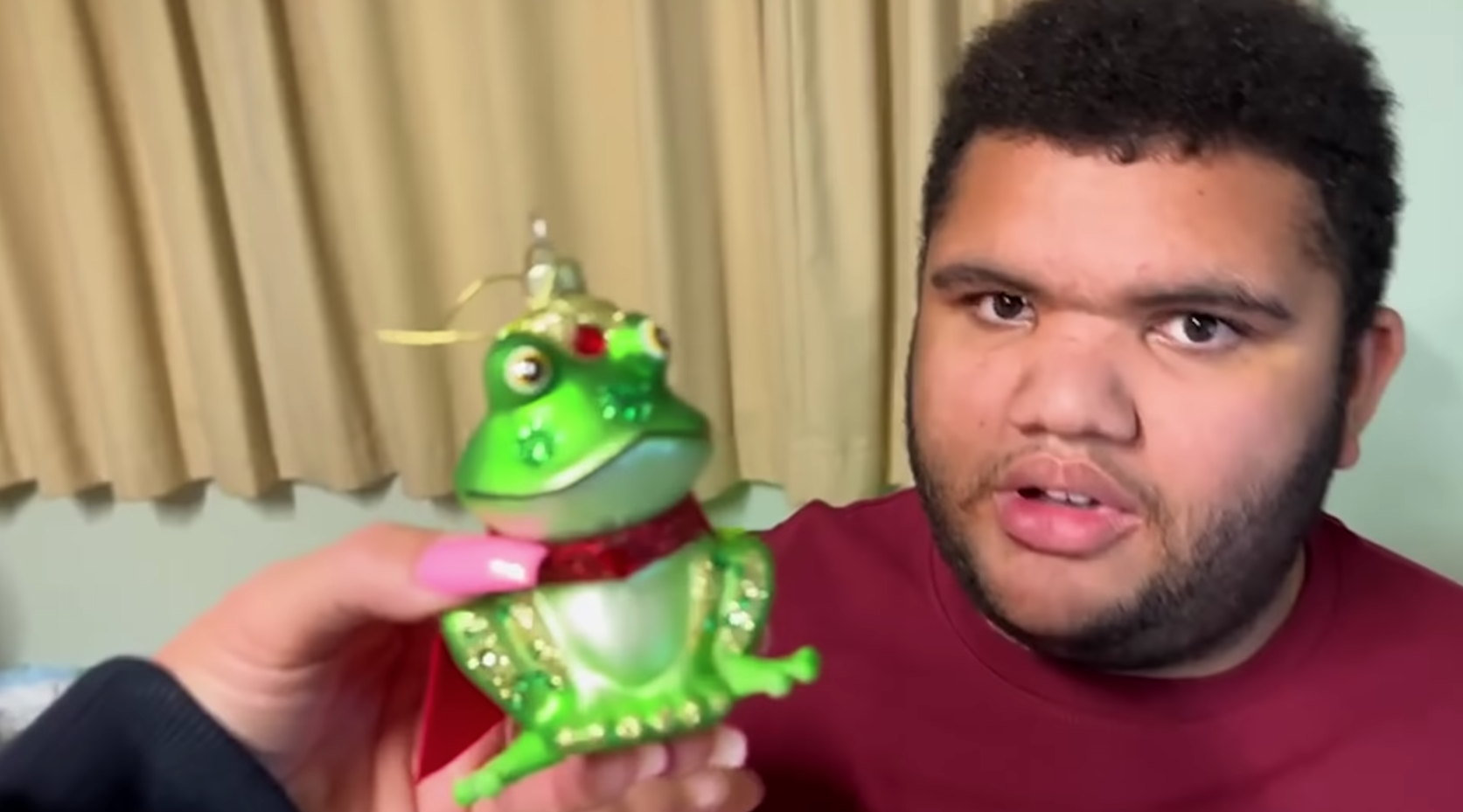 Katie Price melted hearts as she gave son Harvey an early Christmas present