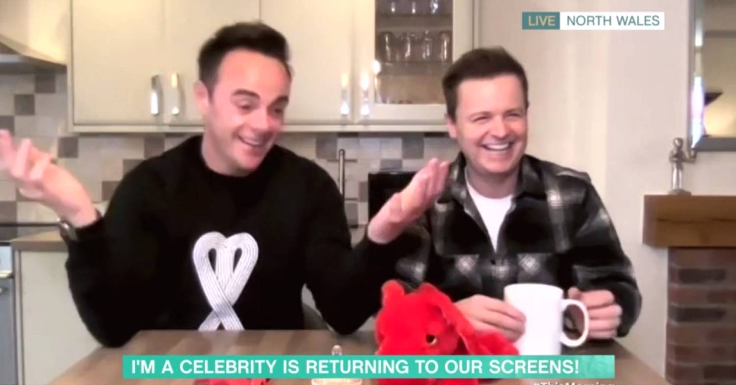 Ant had the inside word on Frankie Bridge and her concerns regarding her knickers, apparently