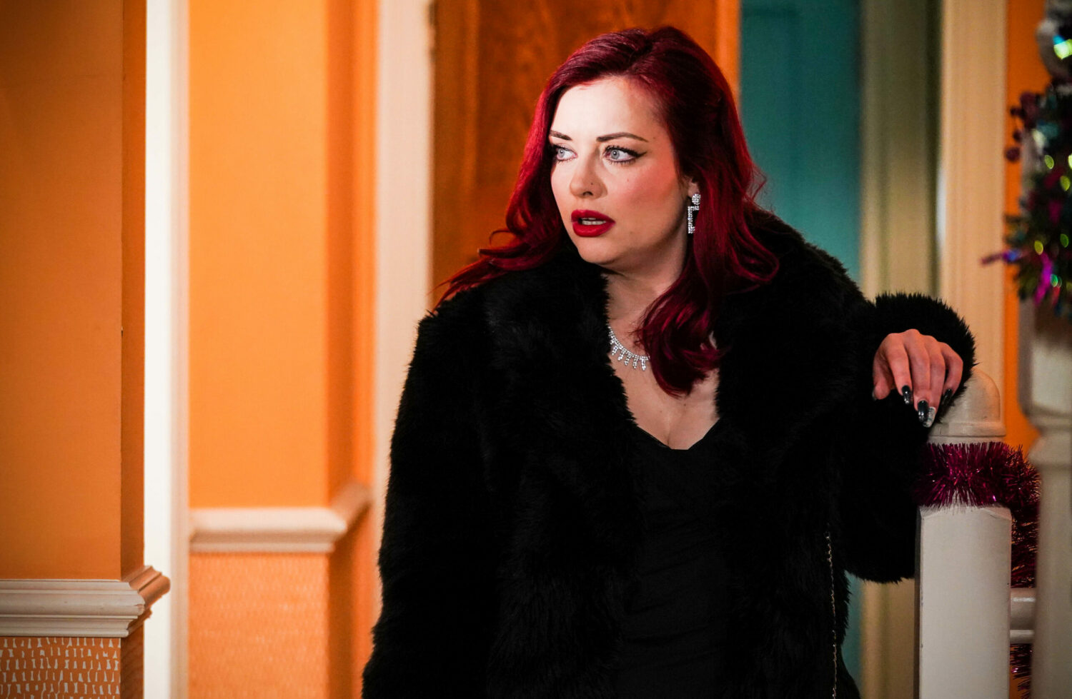 EastEnders Dec 25 Whitney confronts Chelsea with proof Gray killed Chantelle