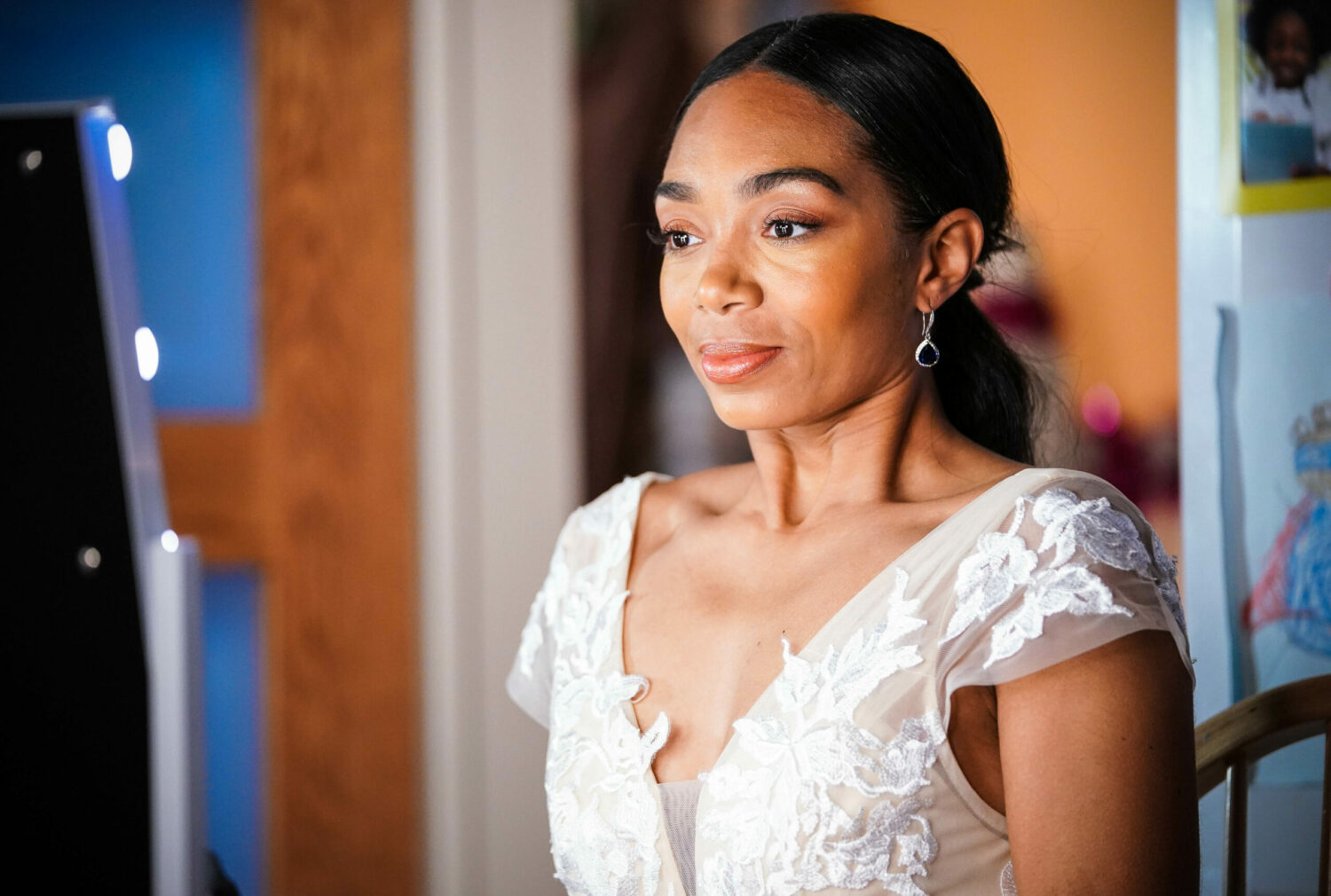 EastEnders Dec 25 Chelsea on her wedding day