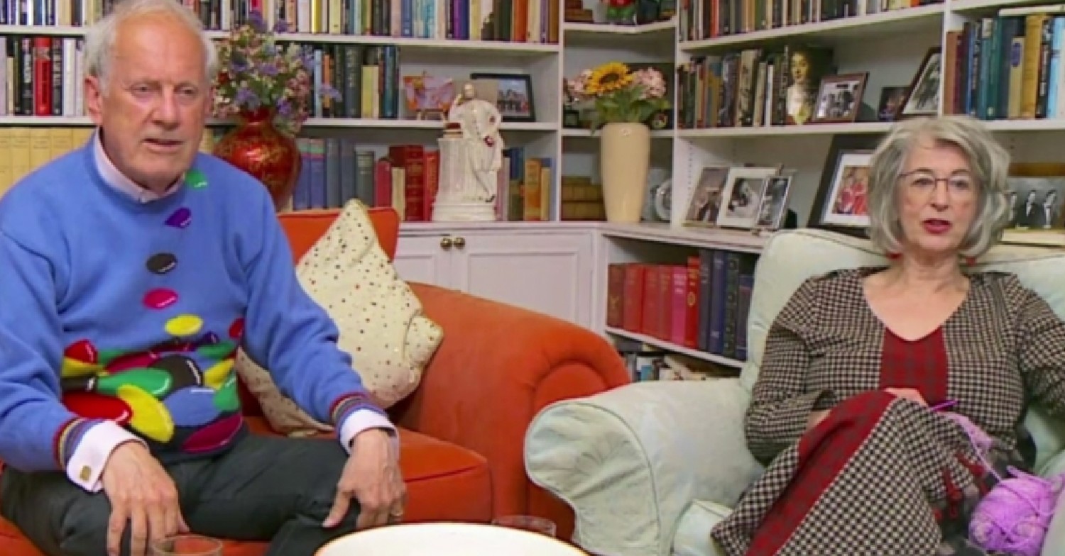 Maureen Lipman and Gyles Brandreth Gogglebox