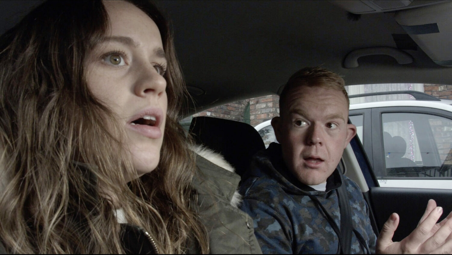 Coronation Street Dec 20 Faye's driving lesson doesn't go well