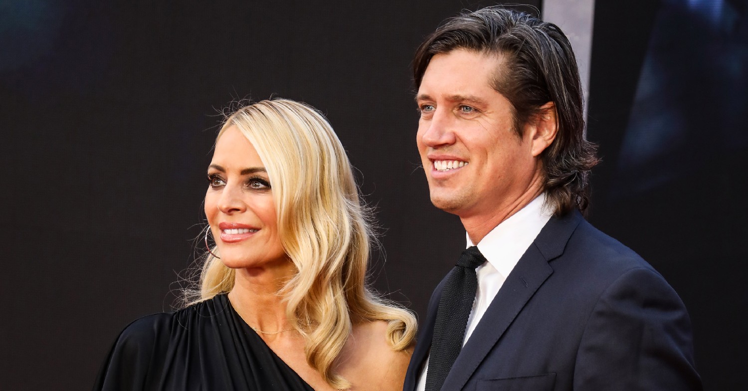 Tess Daly and husband Vernon Kay at the premiere of No Time To Die