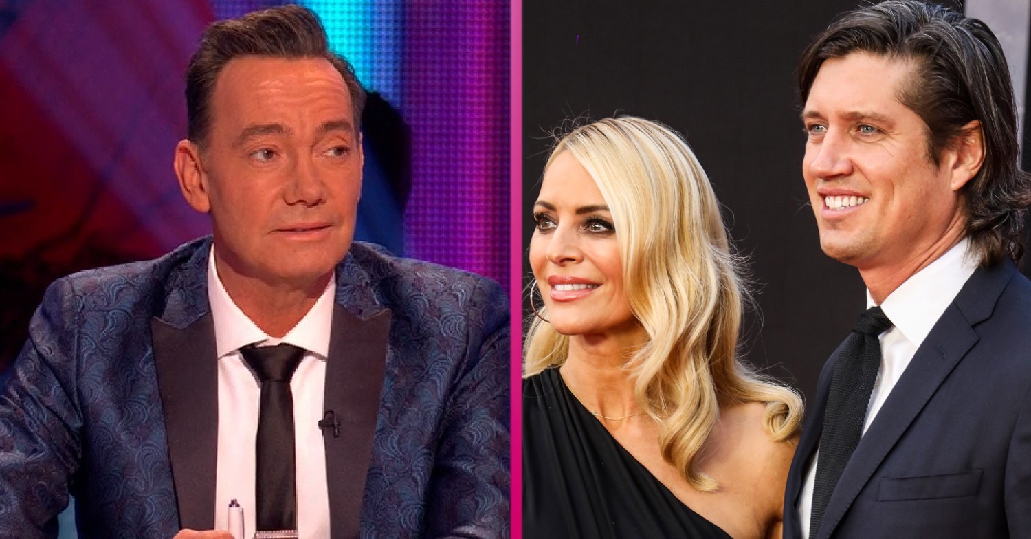 Craig Revel Horwood, Tess Daly and her husband Vernon Kay