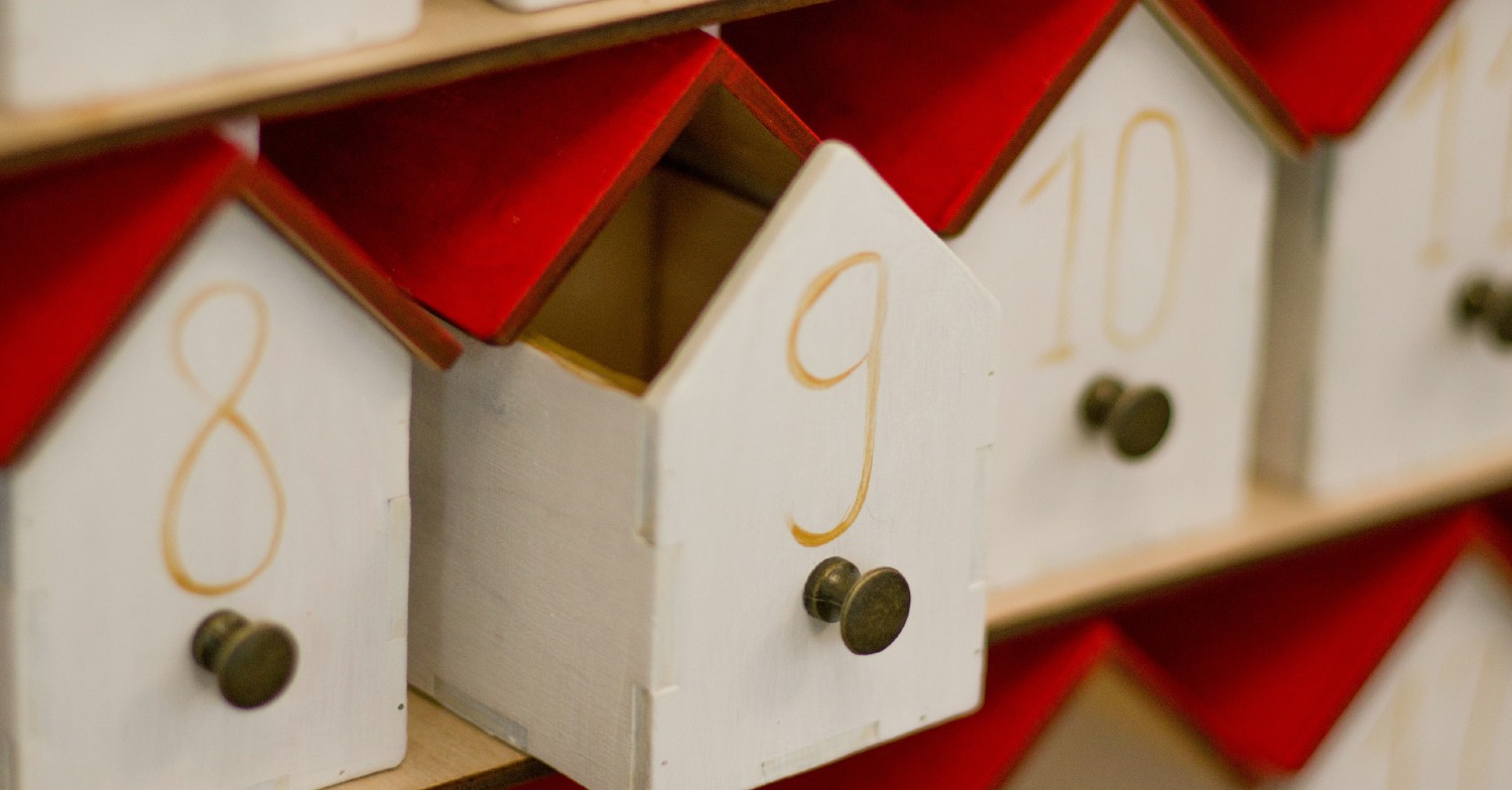 Advent calendar door