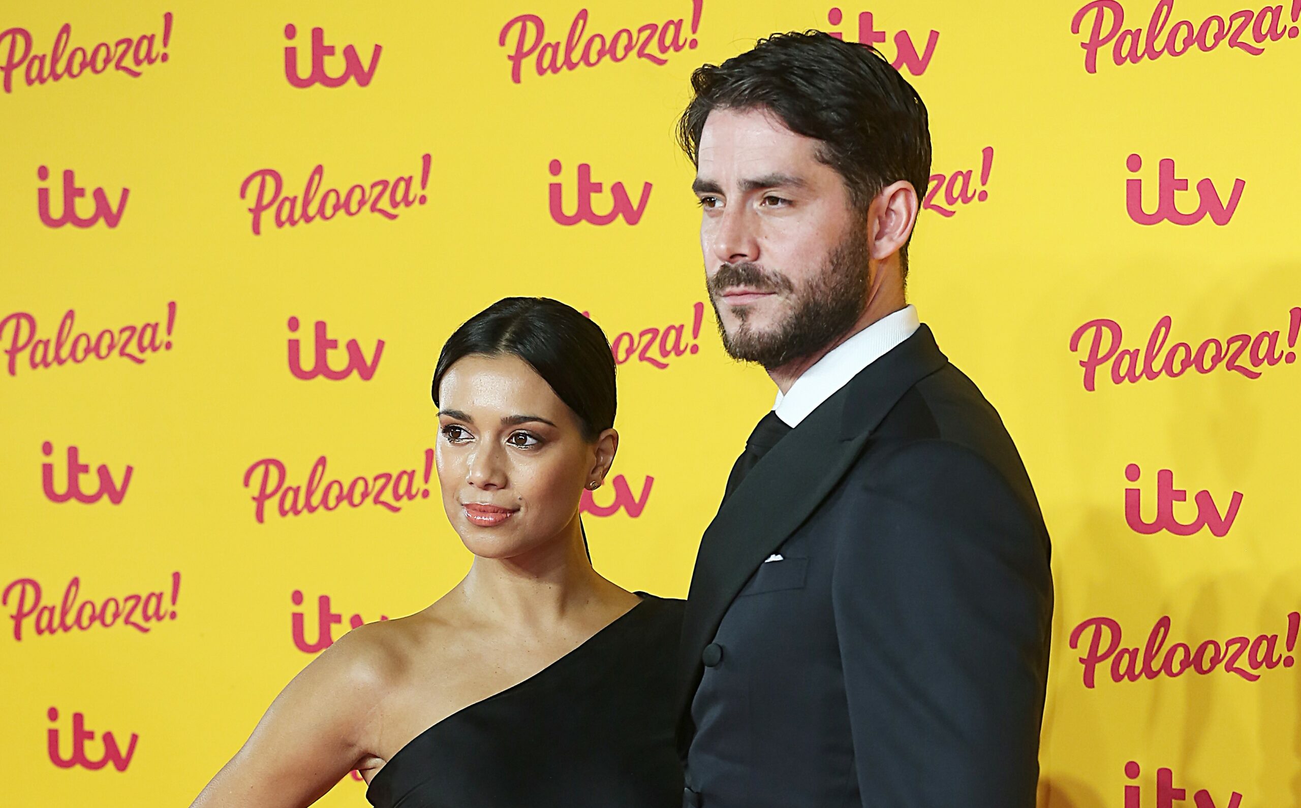 Emmerdale star Fiona Wade and husband Simon Cotton at the ITV Palooza