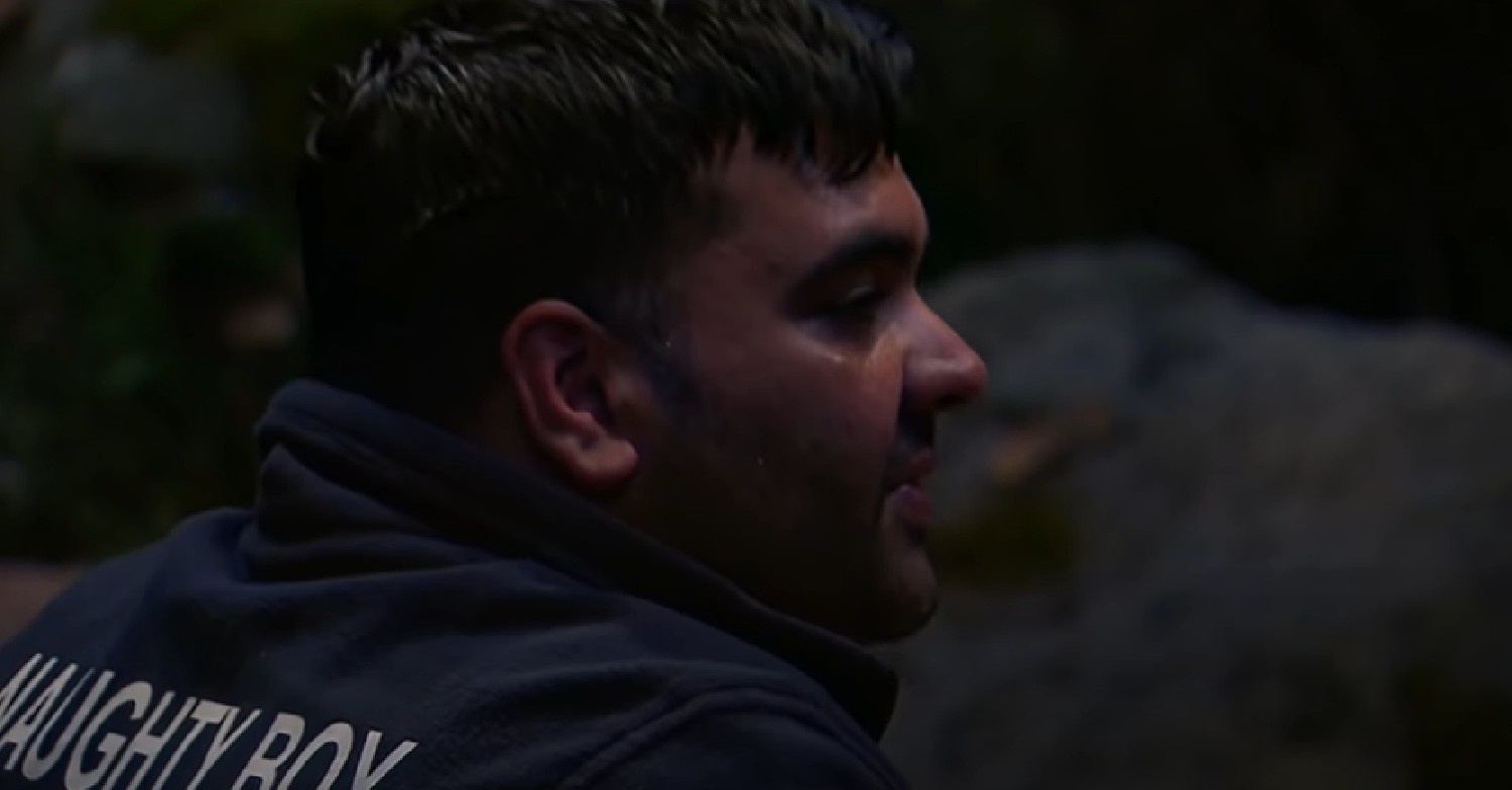 Naughty Boy on I'm A Celebrity