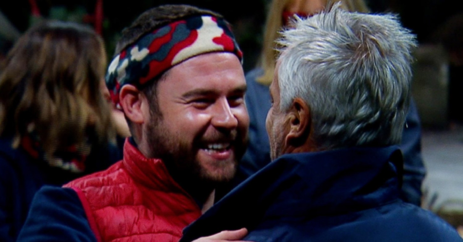I'm A Celebrity Danny Miller thrilled to be reunited with David Ginola