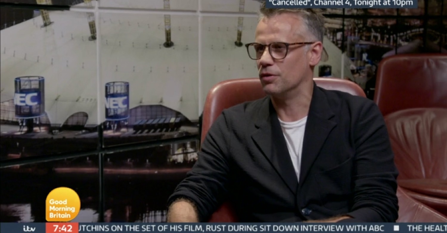 clip from Richard Bacon new documentary on GMB today