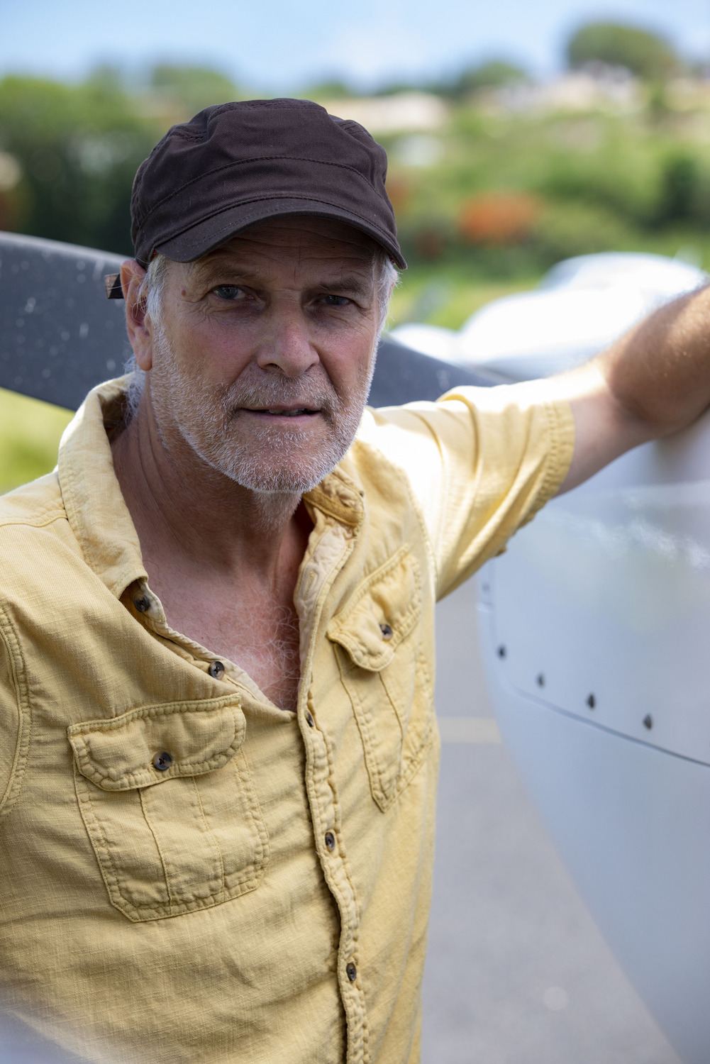 William Gaminara in the new series of Death In Paradise