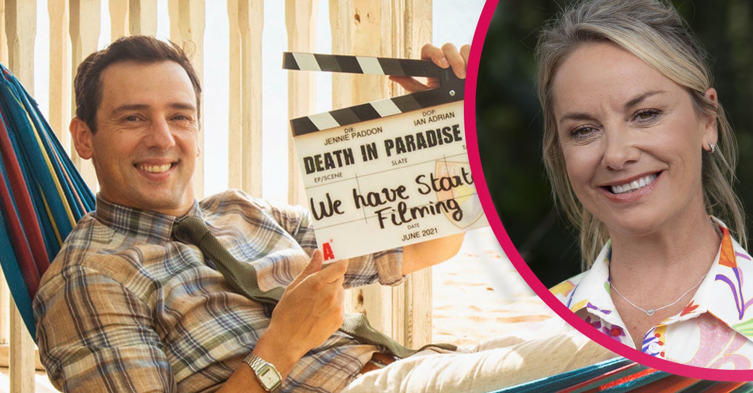 Tamzin Outhwaite in the new series of Death In Paradise