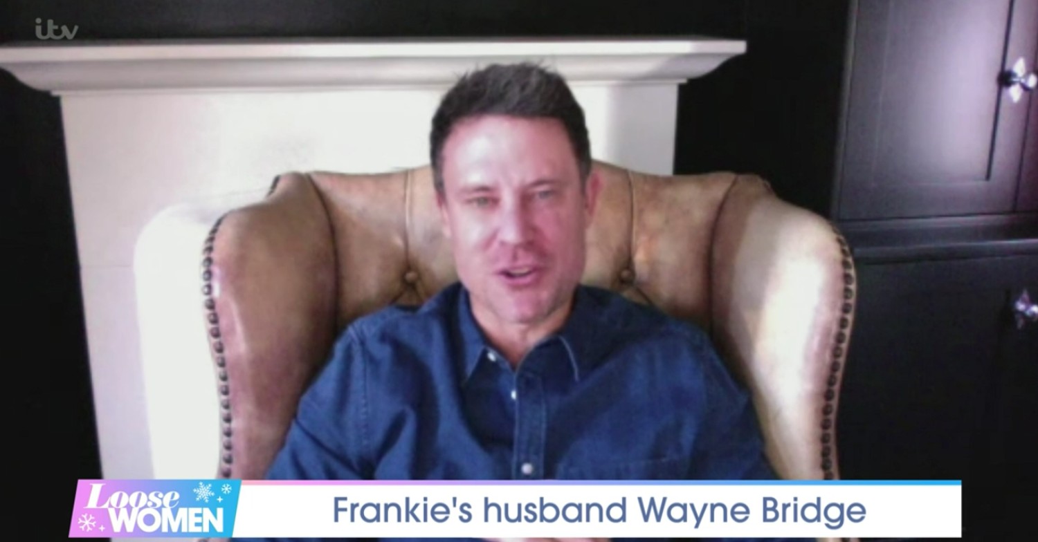 I'm A Celebrity star Frankie Bridge husband Wayne on Loose Women