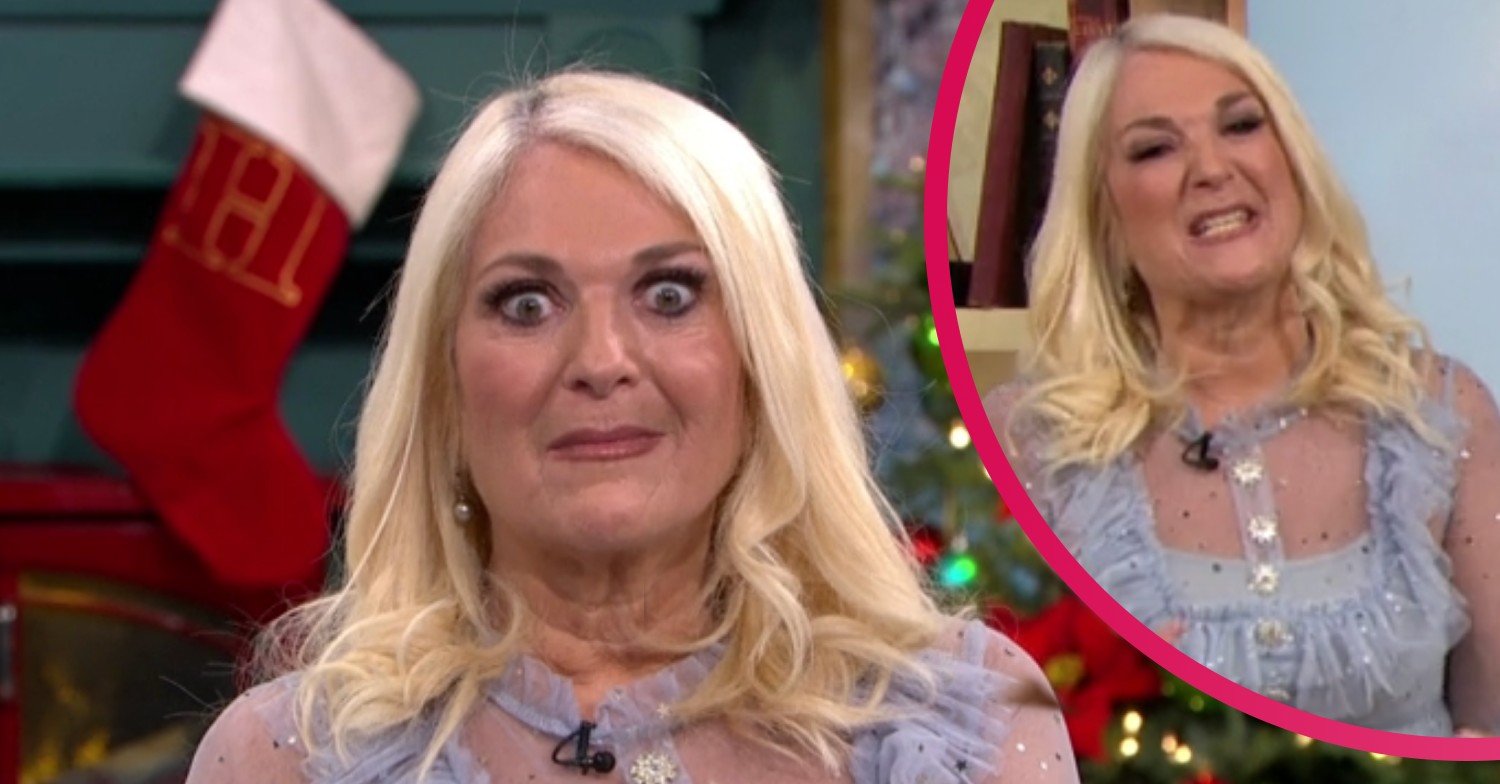 Vanessa Feltz wears fairy-like dress on This Morning Dec 2
