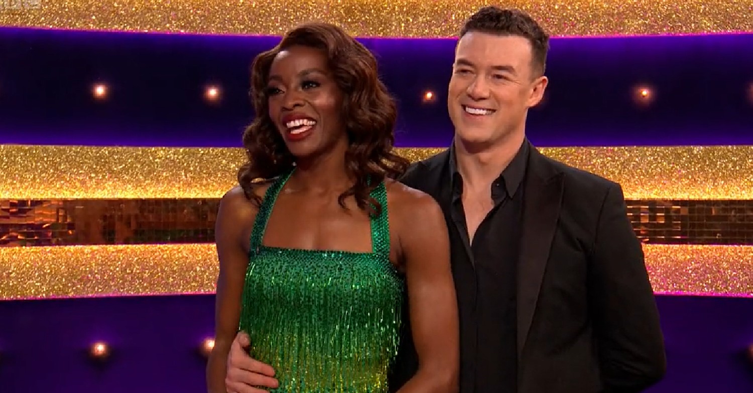 AJ Odudu and Kai Widdrington on Strictly Come Dancing