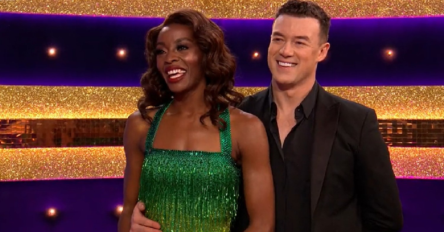AJ Odudu and Kai Widdrington on Strictly Come Dancing