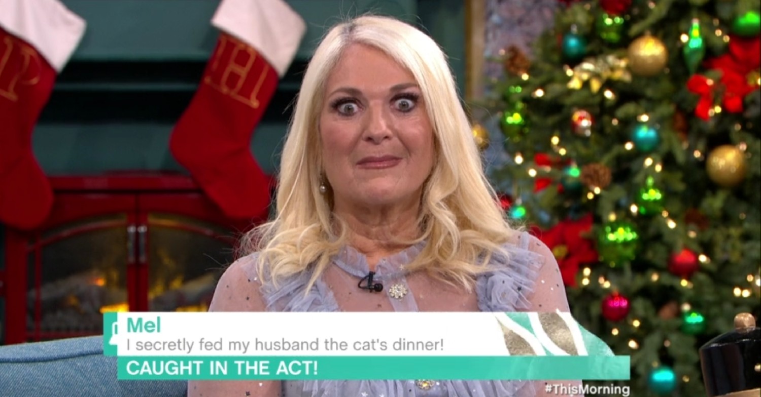 Vanessa Feltz wears fairy-like dress on This Morning Dec 2