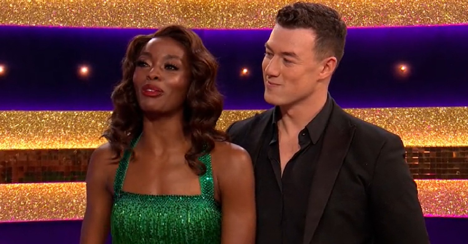 AJ Odudu and Kai Widdrington on Strictly Come Dancing