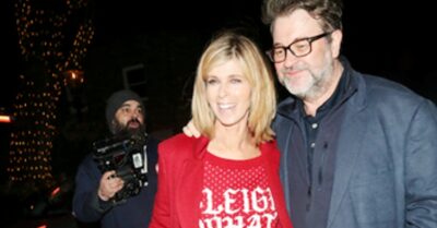 Kate and Derek Draper at Piers Morgan Christmas party