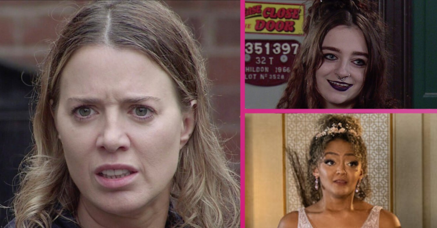 Coronation Street Abi shocked, Nina happy, Emma worried