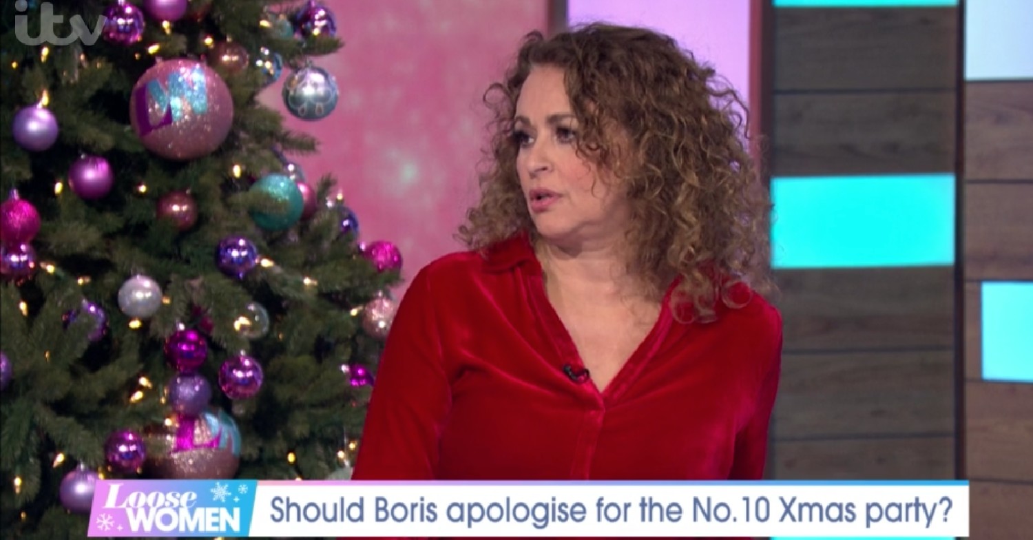 Nadia Sawalha on Loose Women