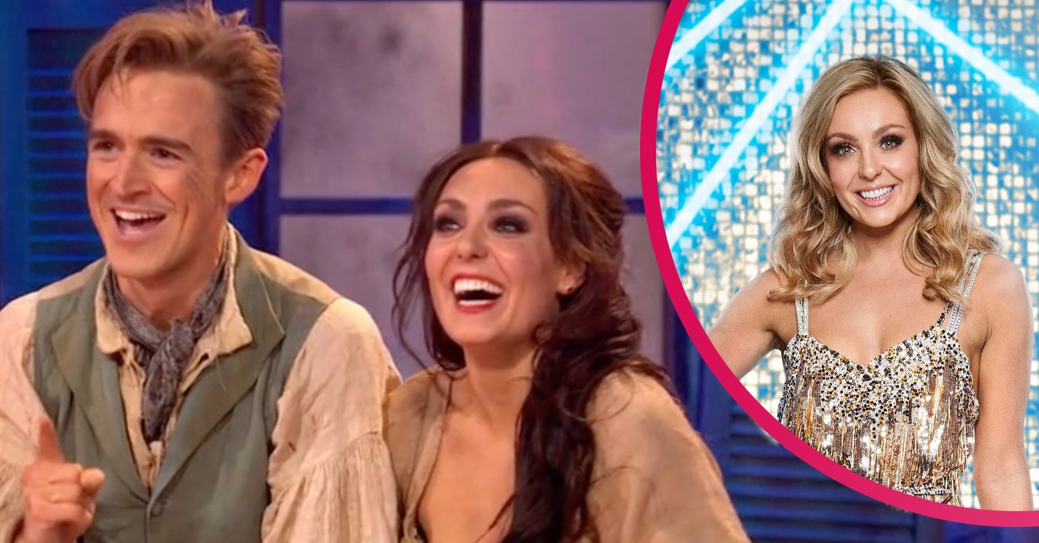 Tom Fletcher and Amy Dowden on Strictly