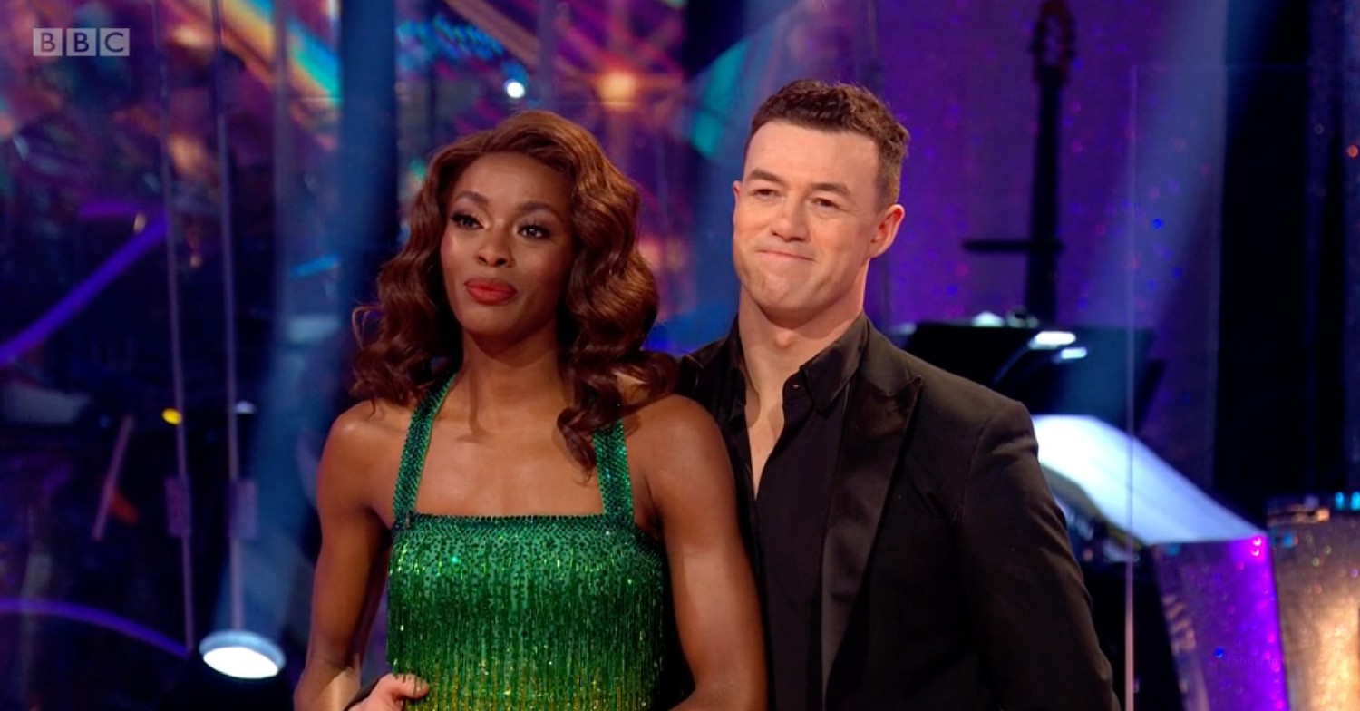 AJ Odudu and Kai on Strictly