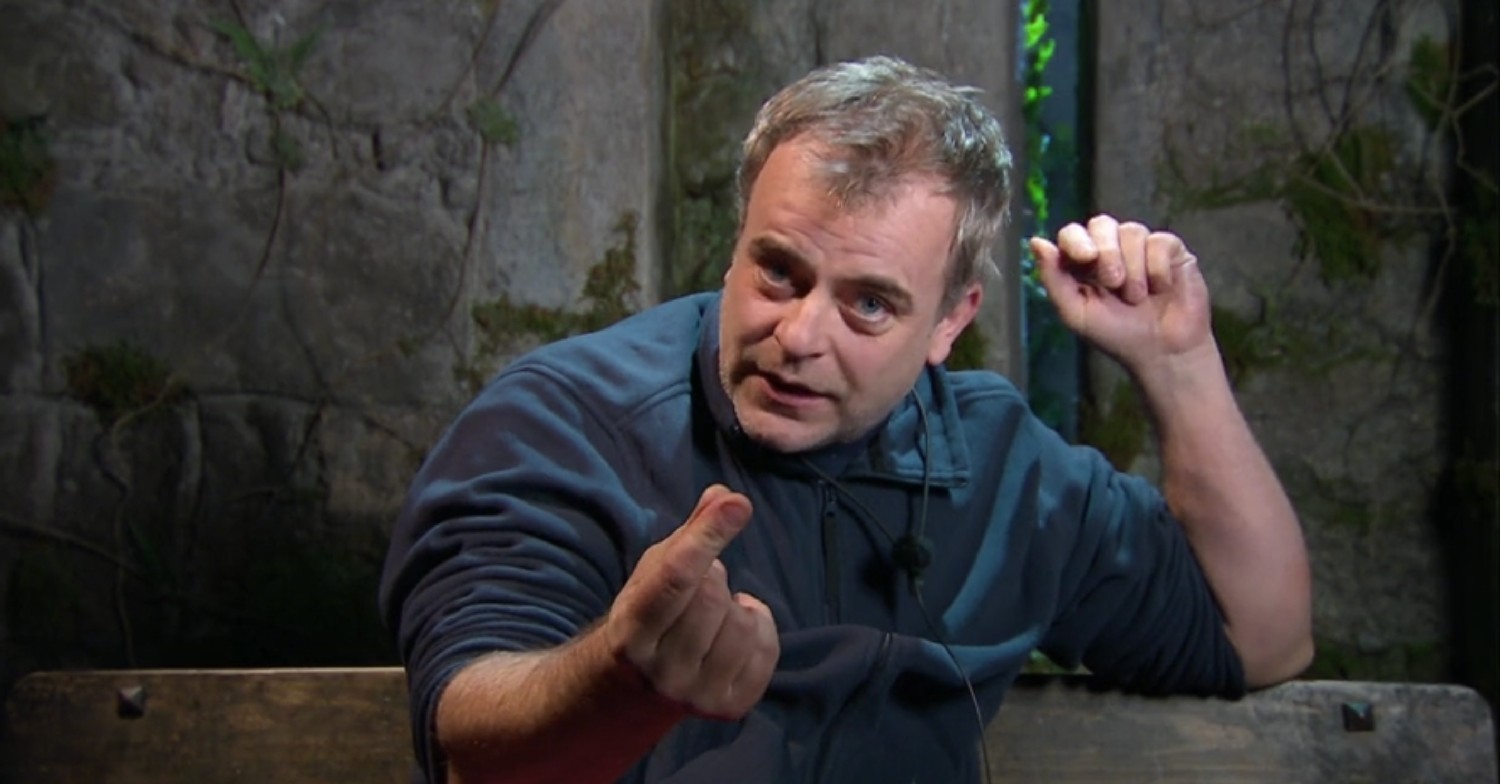 Simon gregson on i'm a celebrity
