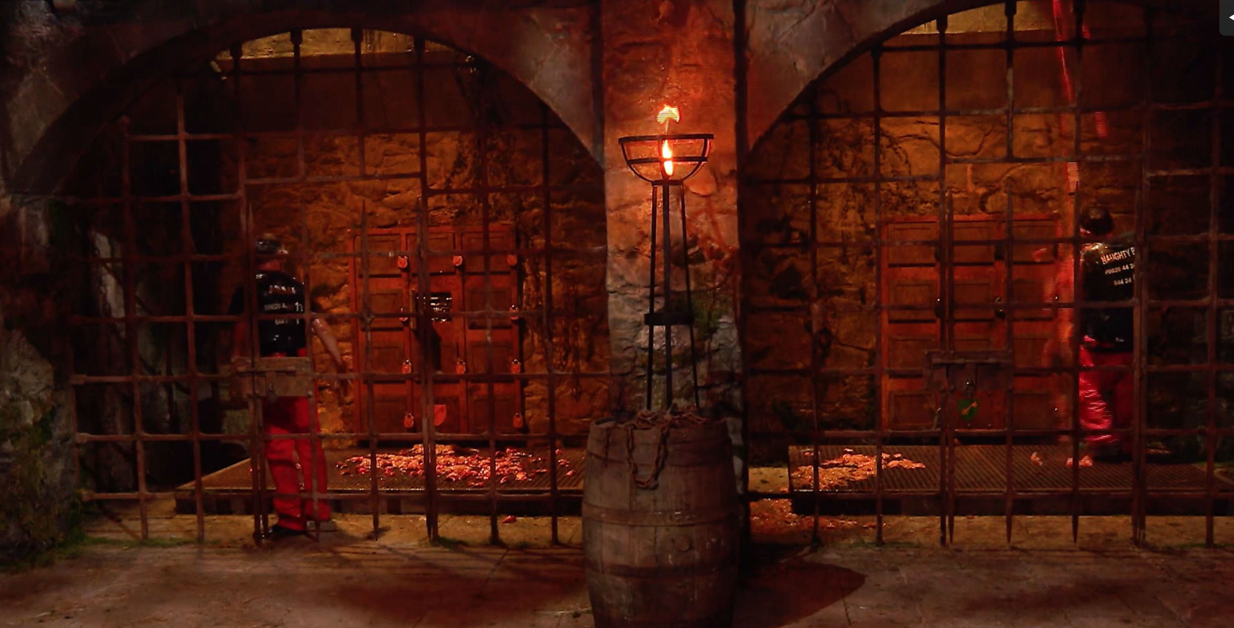 I'm a celebrity naughty boy