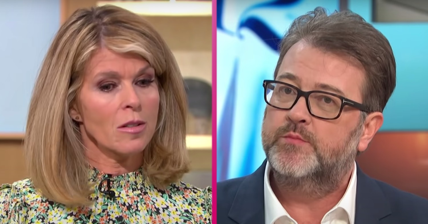 Kate Garraway reveals to Piers Morgan on Life Stories that husband Derek Draper has told her: 'I love you'