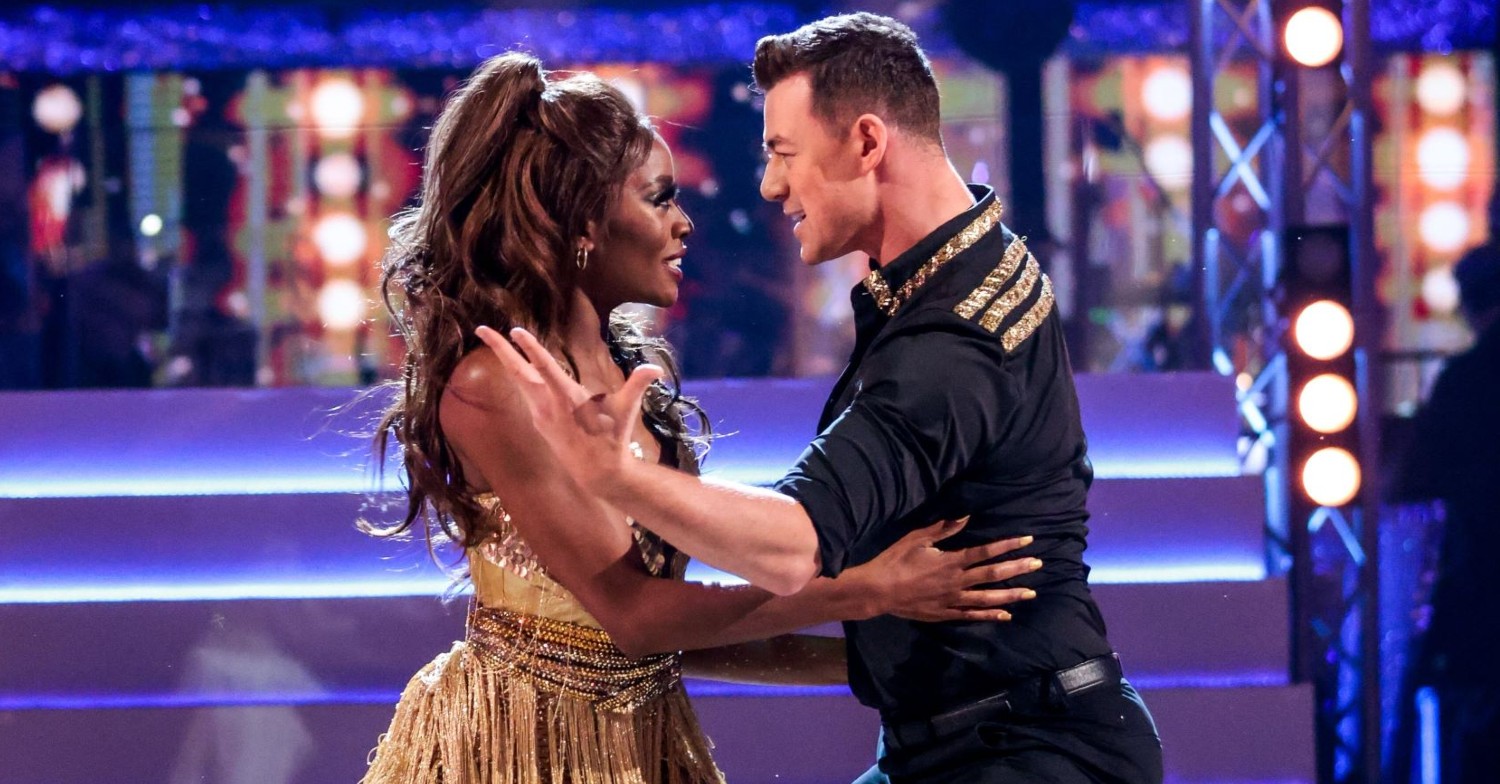 AJ and Kai found themselves at the bottom of the leaderboard on Strictly last night (Credit: BBC)