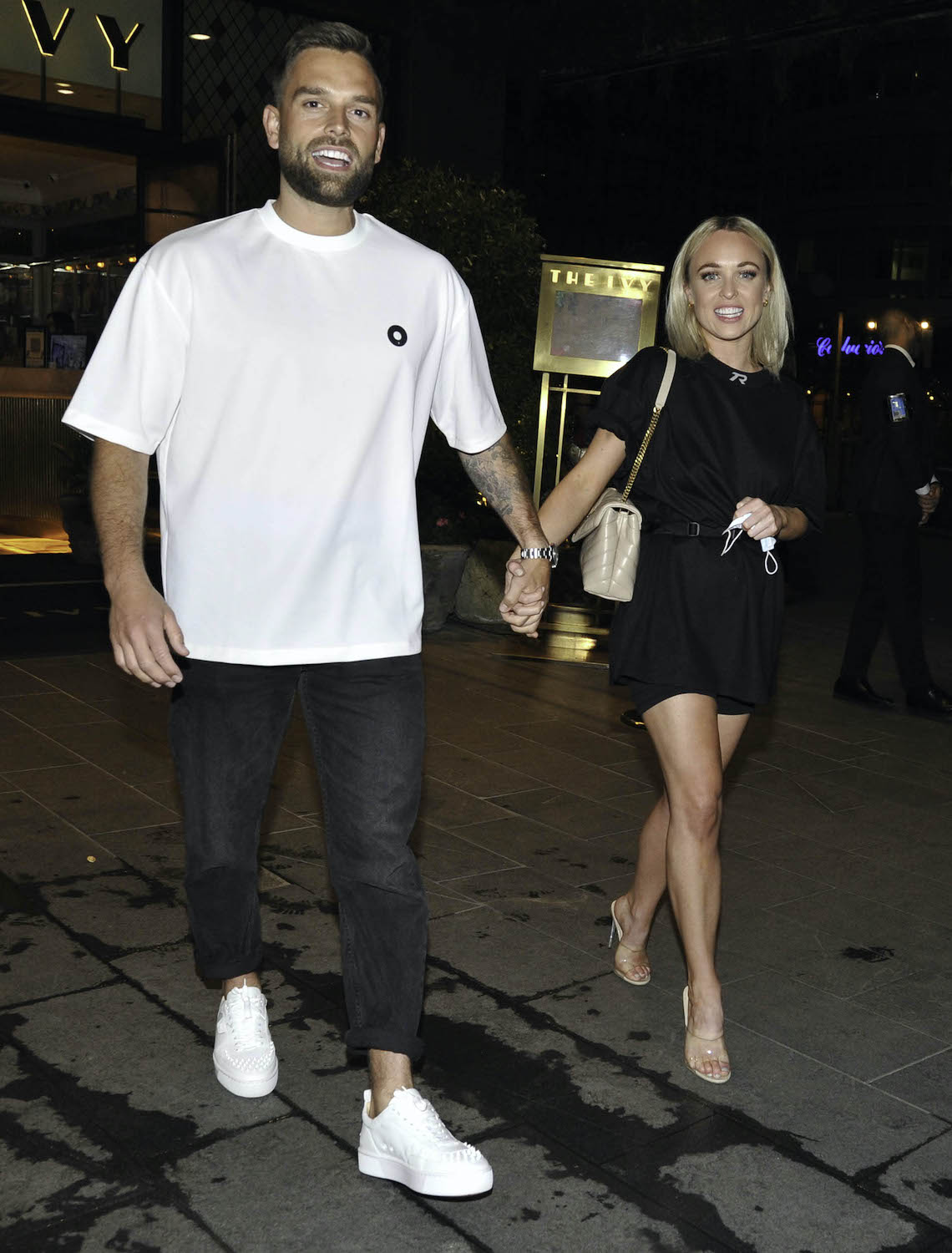 Jorgie Porter has announced she is engaged to partner Ollie