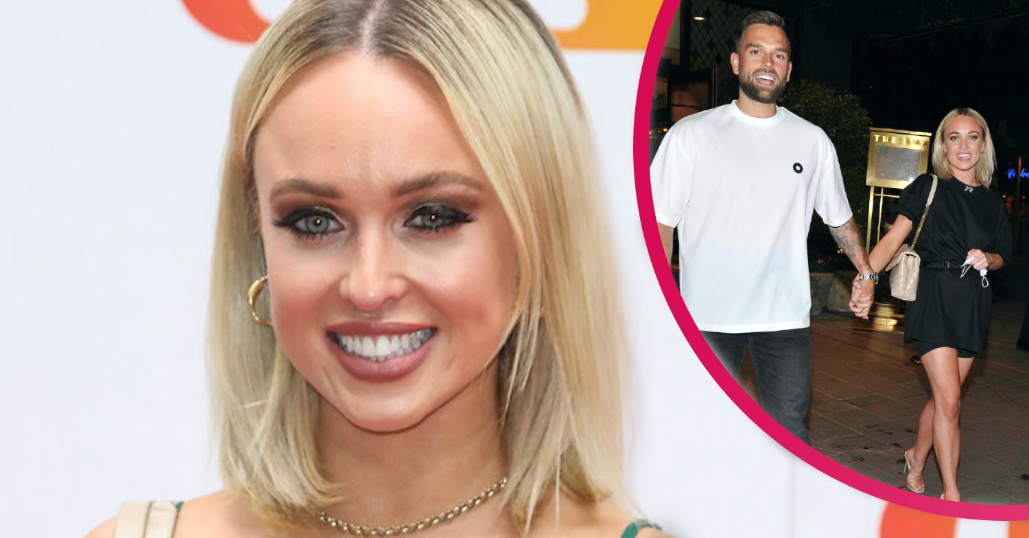 Jorgie Porter has announced she is engaged to partner Ollie