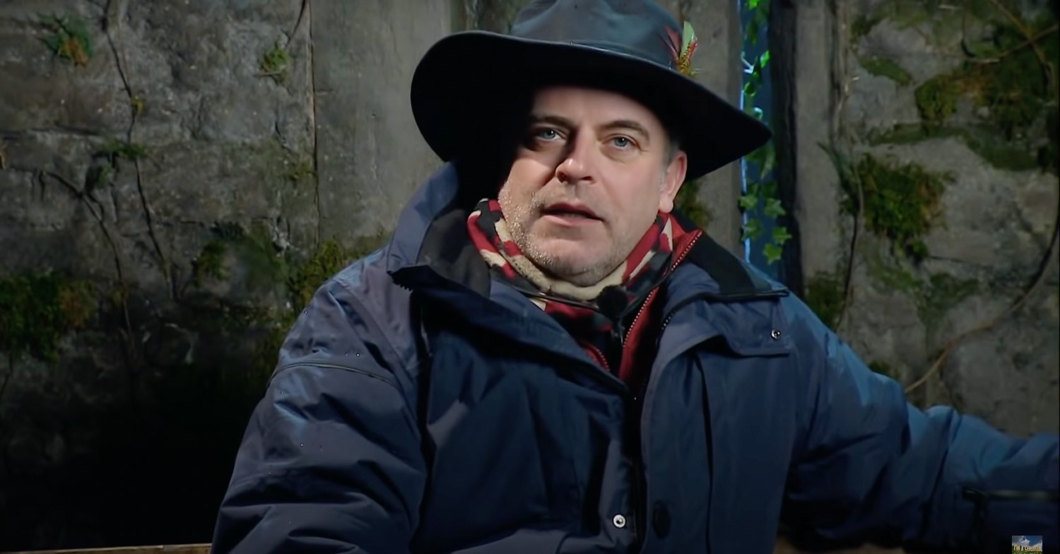 simon gregson in the telegraph on i'm a celebrity