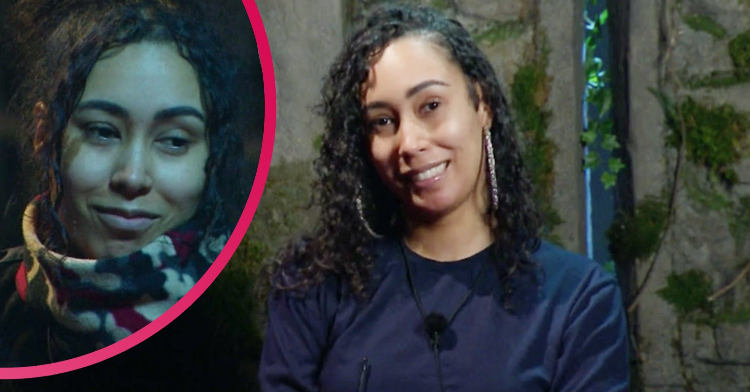 I'm A Celebrity star Snoochie Shy in camp