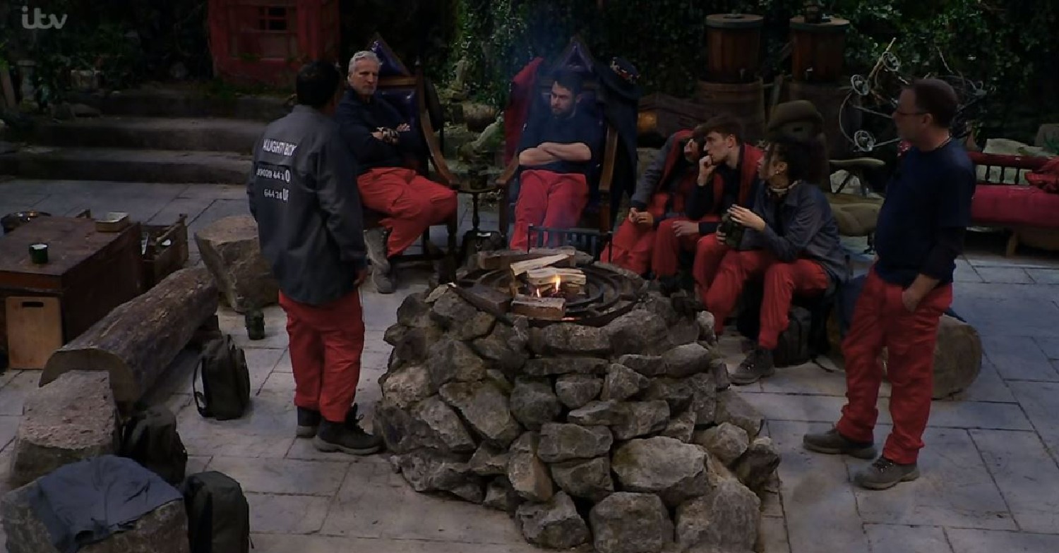 David Ginola clashes with NAughty Boy on I'm A Celebrity