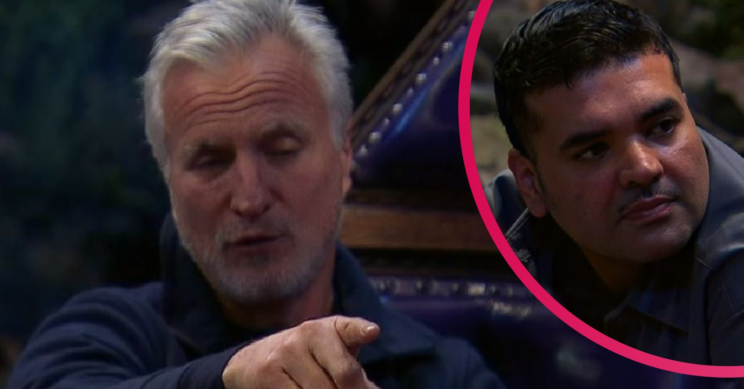 David Ginola and Naughty Boy on I'm A Celebrity