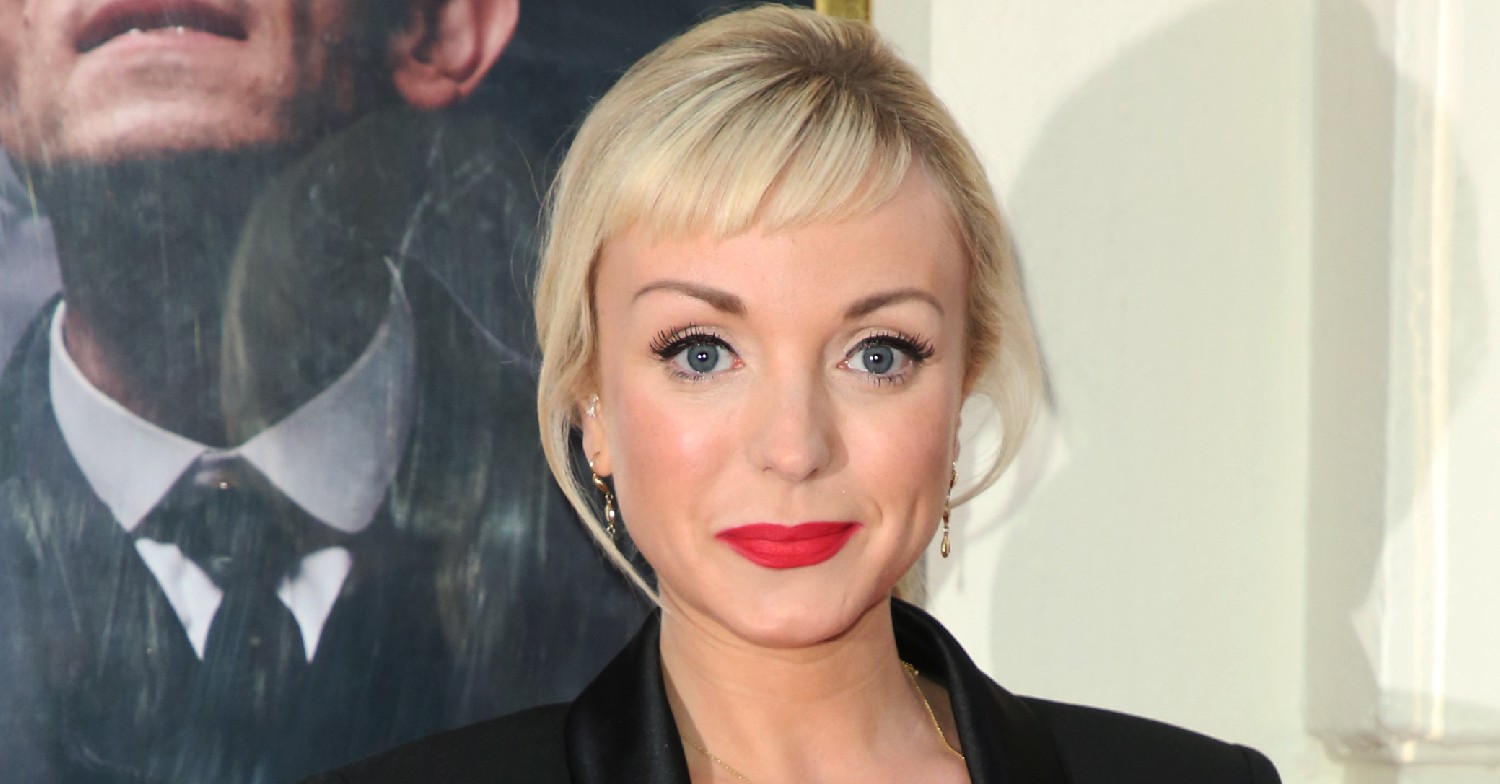 Helen George reveals baby daughter's name